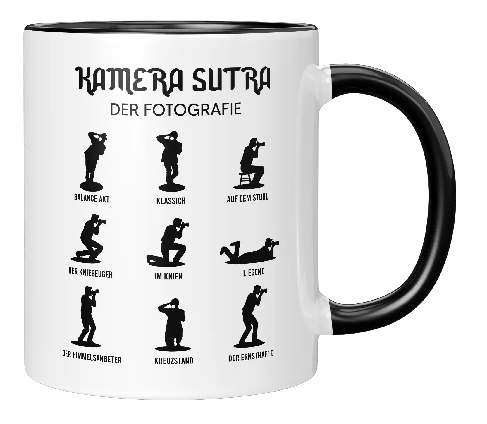 Tasse - Kamera Sutra der Fotografie