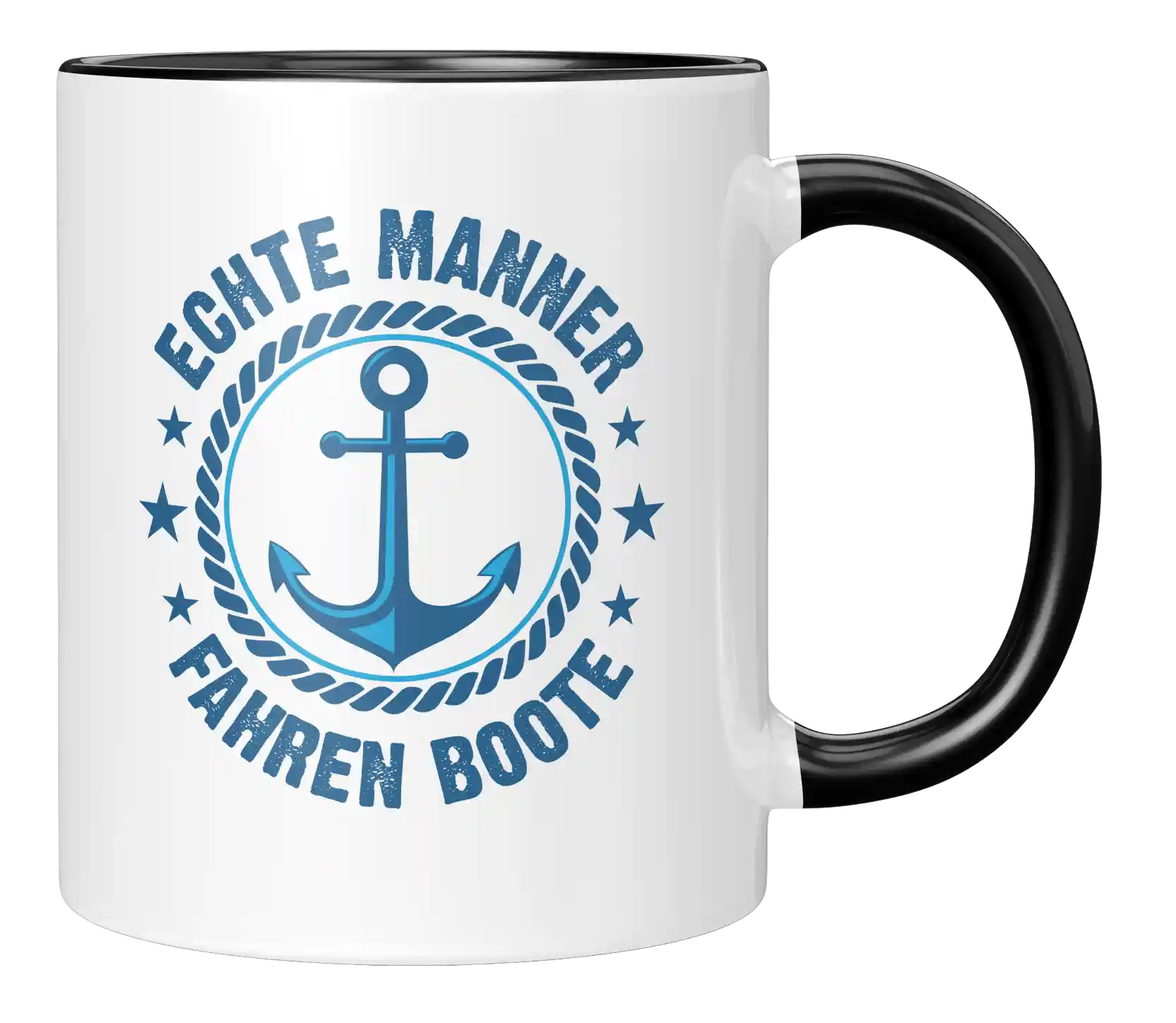Tasse - Echte Männer fahren Boote