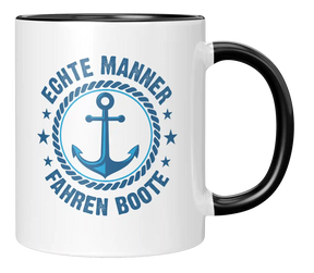 Tasse - Echte Männer fahren Boote