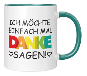 Tasse - Danke sagen