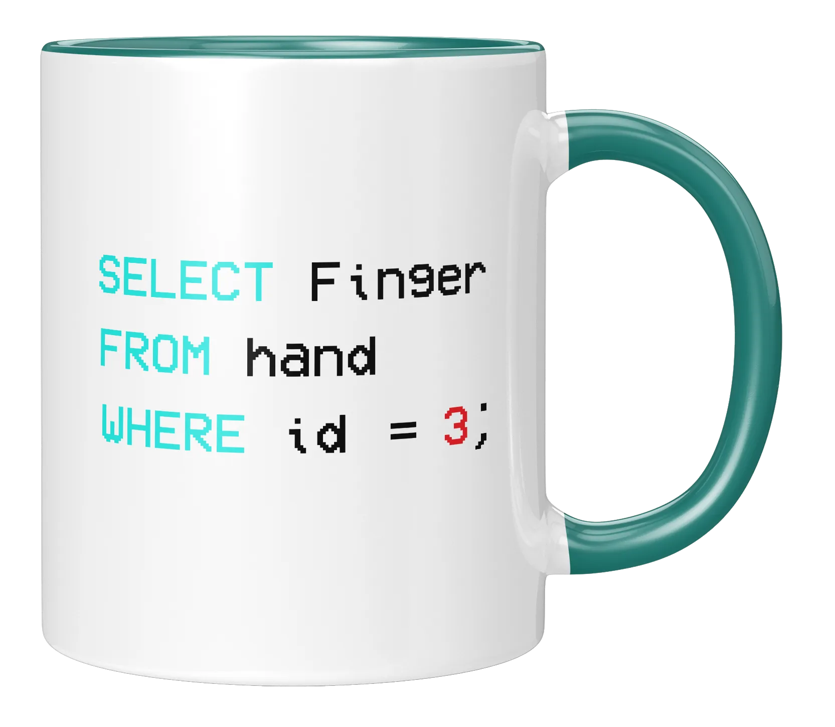 Tasse - Select Finger from hand where
