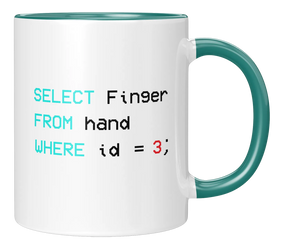 Tasse - Select Finger from hand where