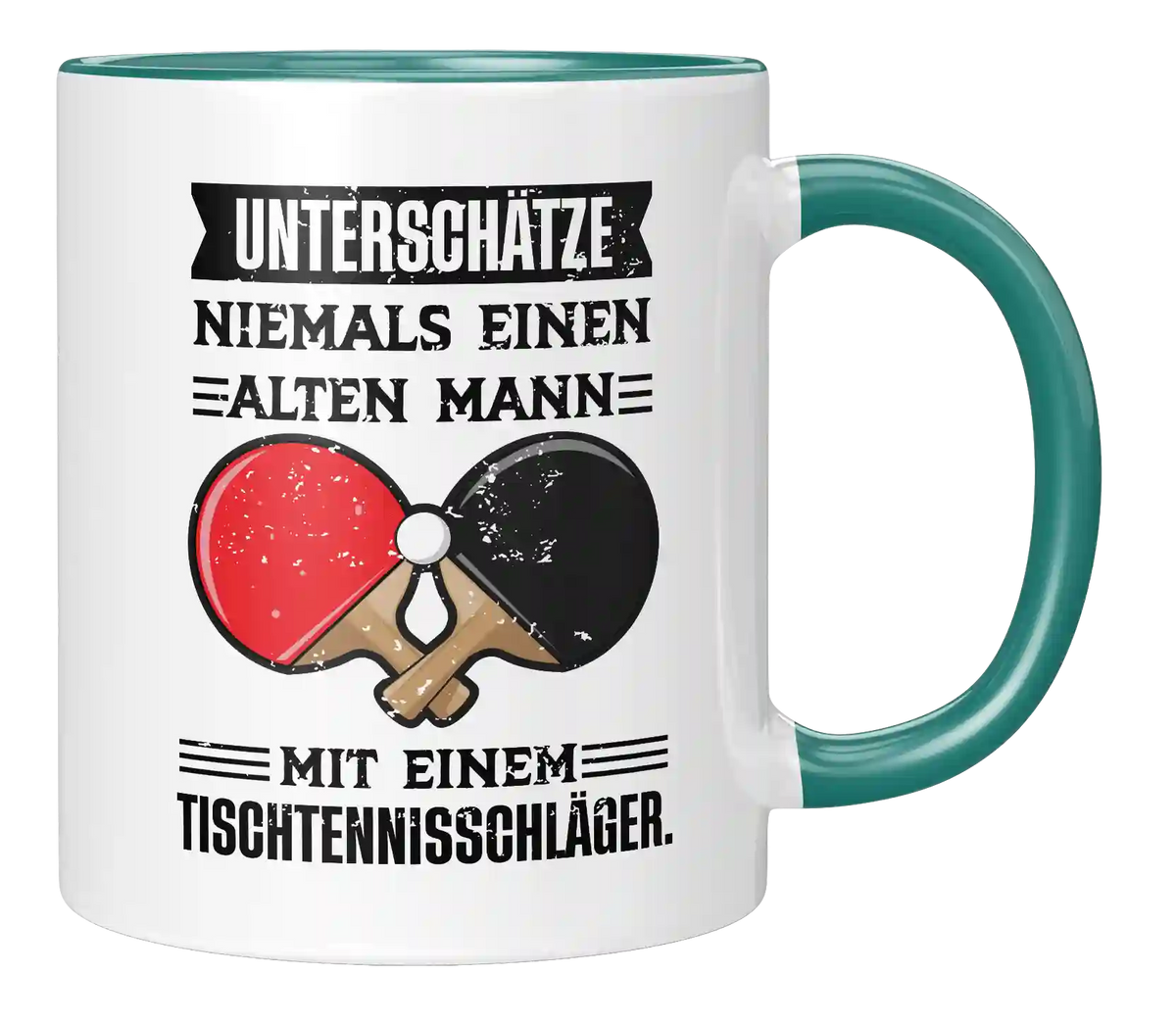 Tasse - Unterschätze niemals