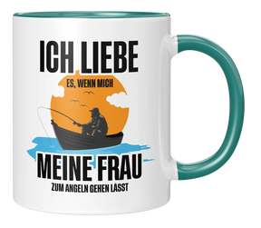 Tasse - Ich liebe es, Angeln