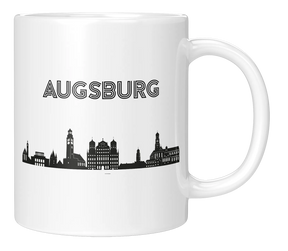 Tasse - Augsburg Skyline