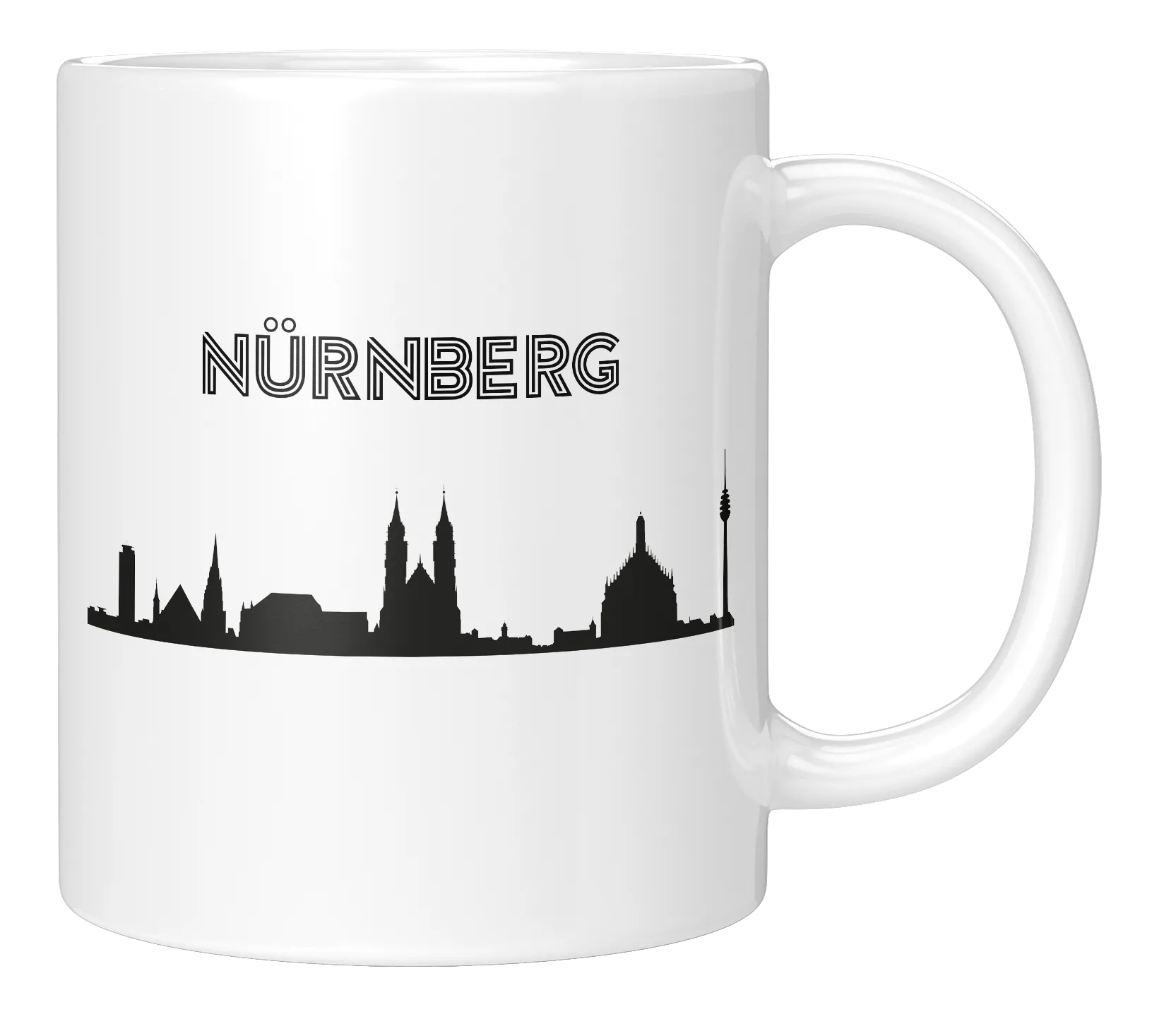 Tasse - Nürnberg Skyline