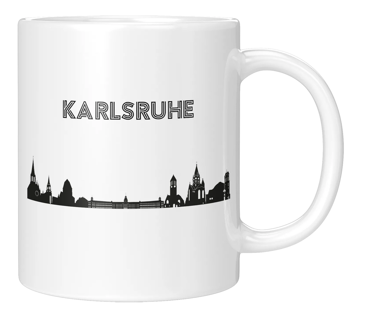 Tasse - Karlsruhe Skyline