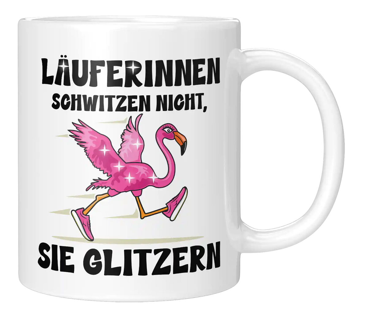 Läuferinnen schwitzen nicht, sie glitzern
