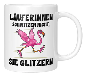 Läuferinnen schwitzen nicht, sie glitzern