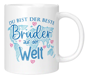 Tasse - Du bist der Beste Bruder