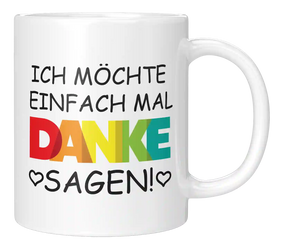 Tasse - Danke sagen