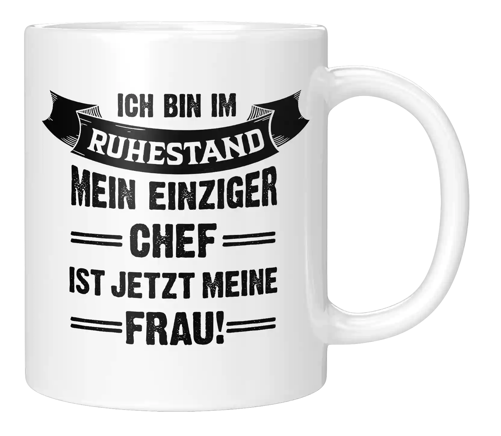 Ich bin im Ruhestand. Mein einziger Chef ist jetzt meine Frau!