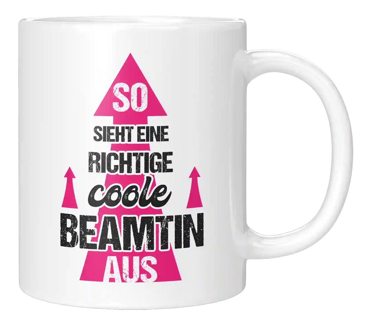 Tasse - So sieht eine echt coole Beamtin aus