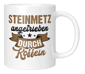 Tasse - Steinmetz angetrieben durch Koffein