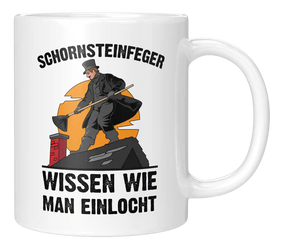 Tasse - Schornsteinfeger wissen wie man einlocht