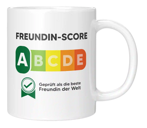 Tasse - Freundin-Score