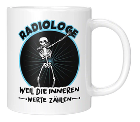 Tasse - Radiologe weil die inneren Werte zählen