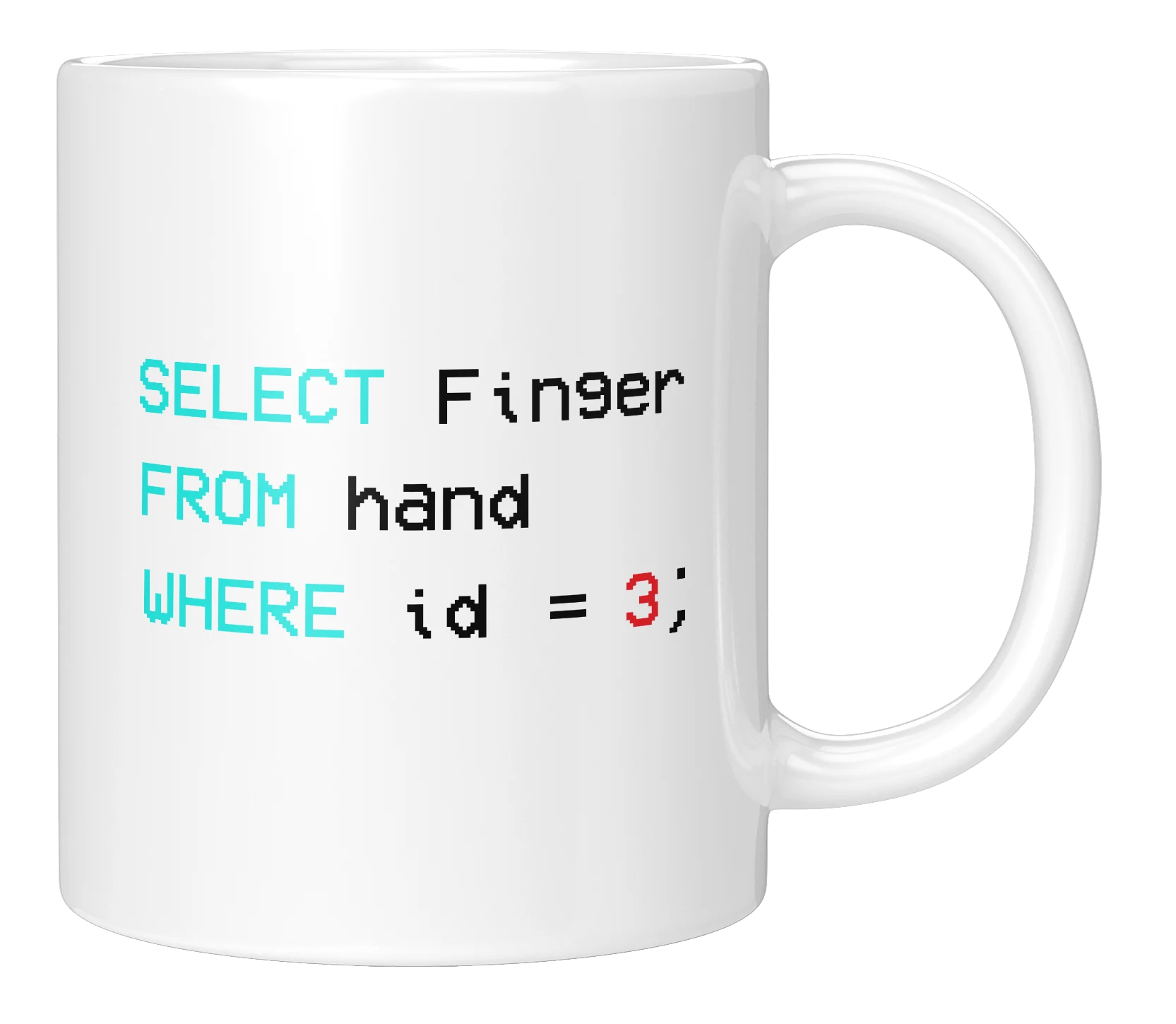 Tasse - Select Finger from hand where