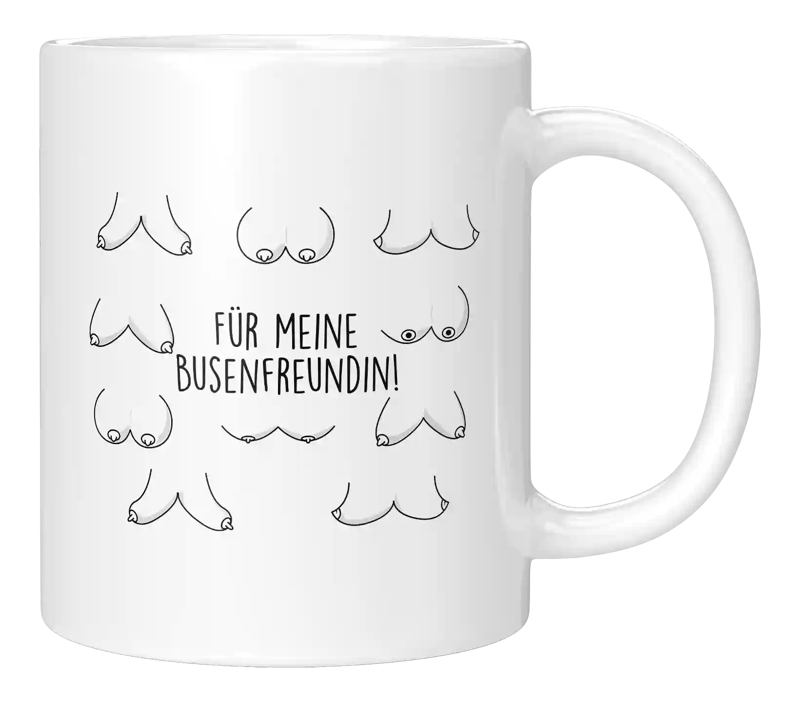 Tasse - Busenfreundin