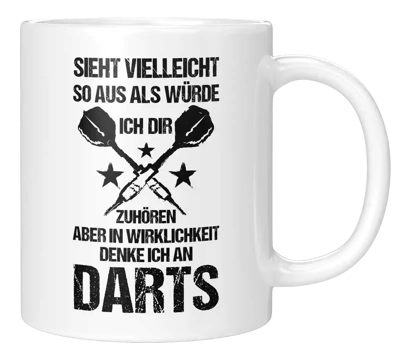 Tasse - Sieht vielleicht so aus als würde ich dir zuhören