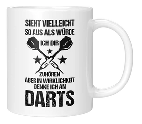 Tasse - Sieht vielleicht so aus als würde ich dir zuhören