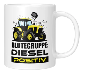 Tasse - Blutegruppe: DIESEL POSITIV