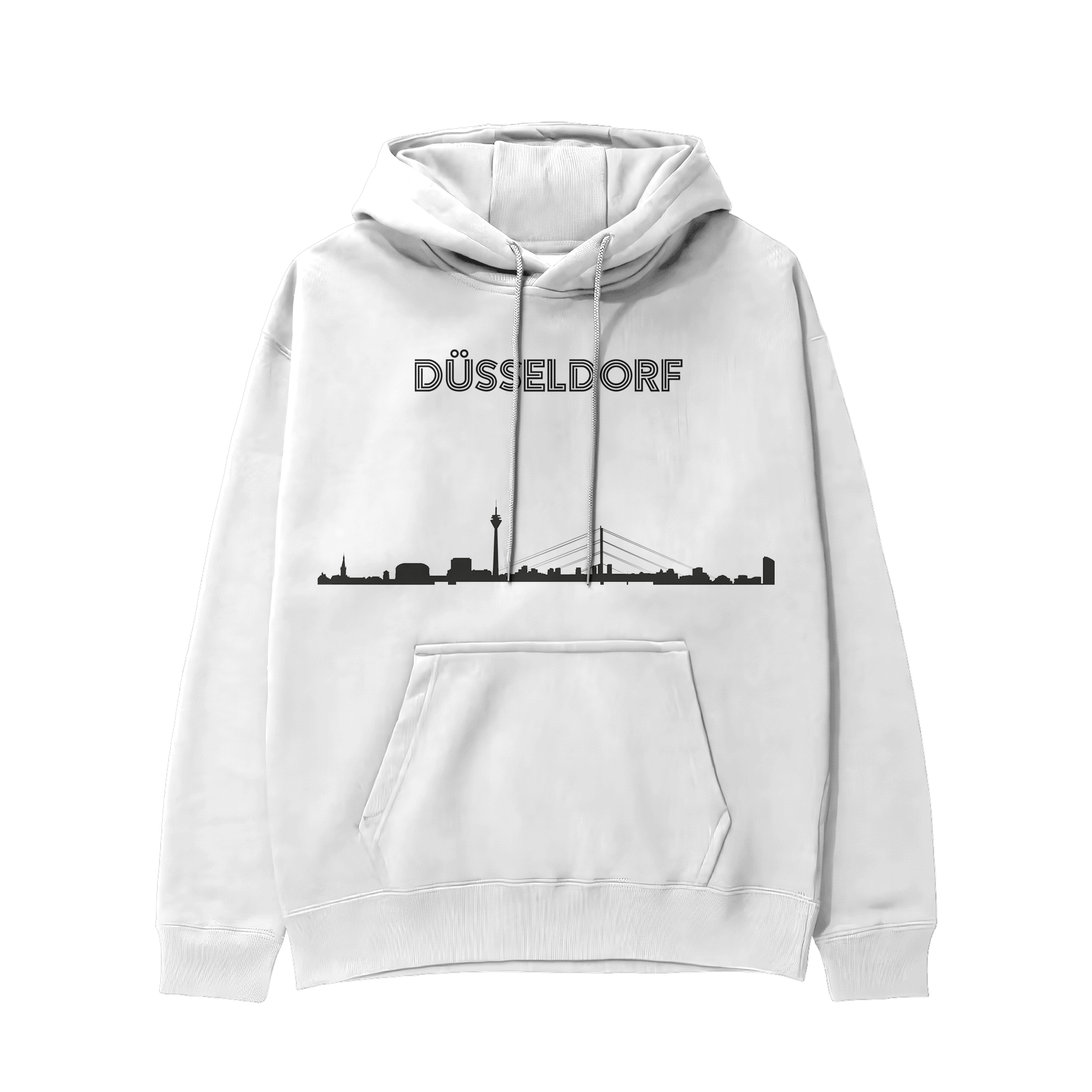 Hoodie - Düsseldorf Skyline