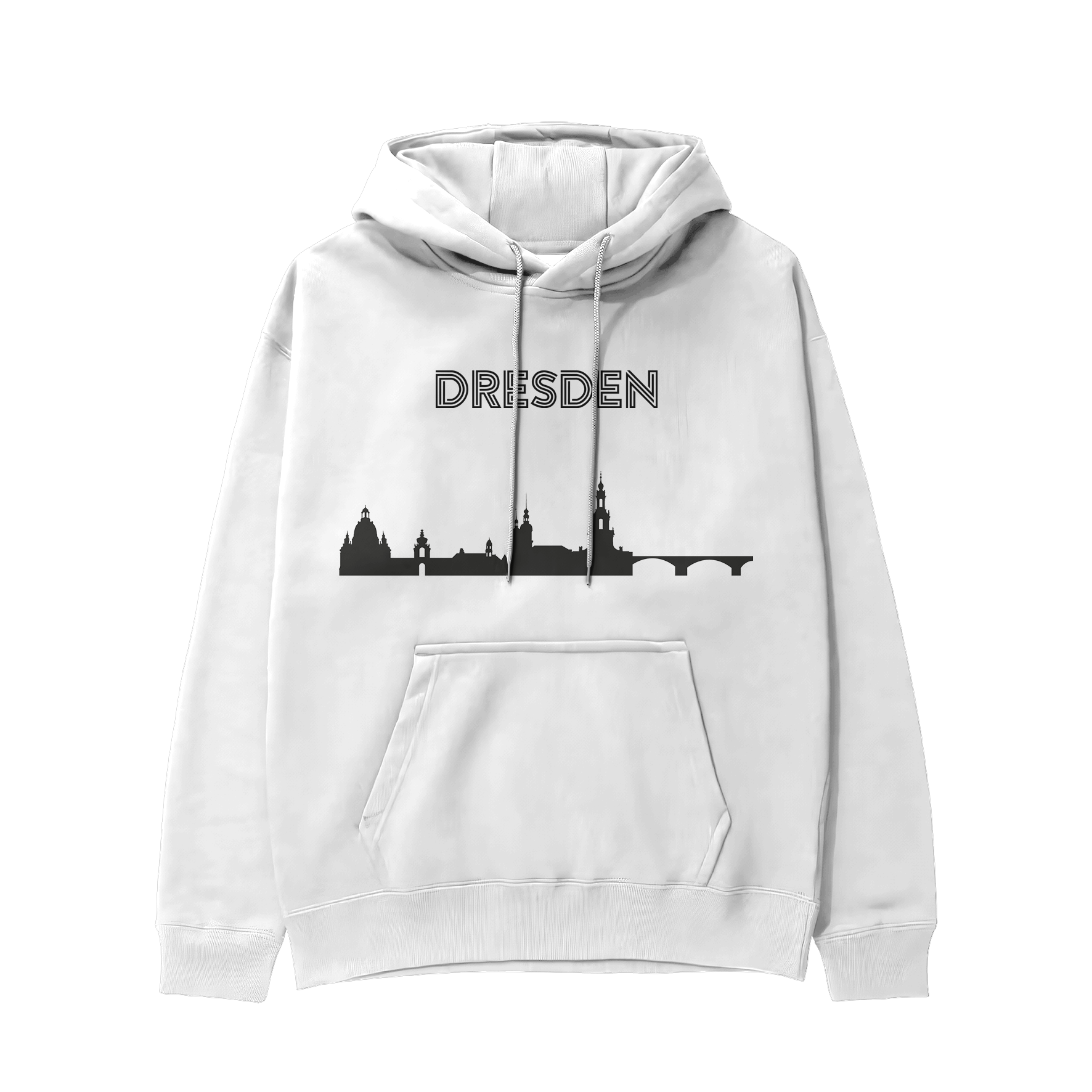 Hoodie - Dresden Skyline