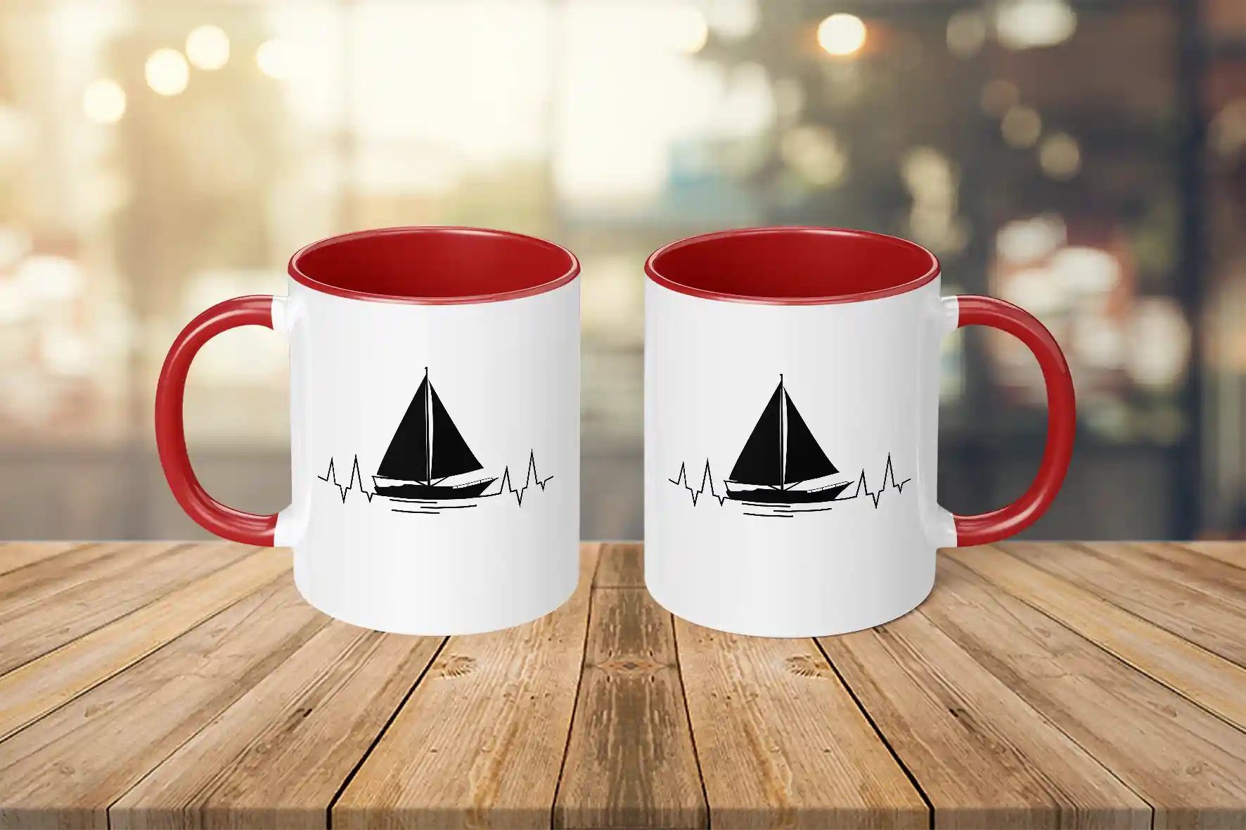 Tasse - Segeln mit Herzschlag