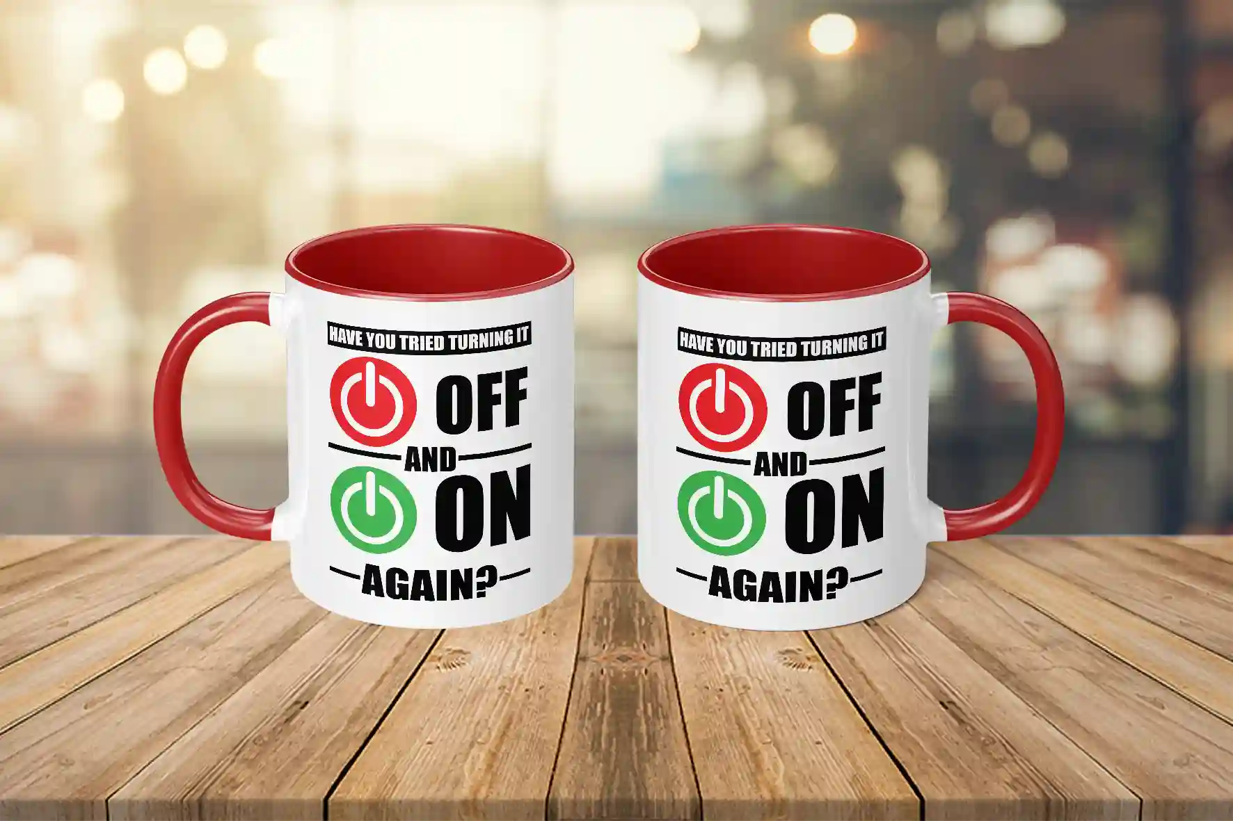 Tasse - Have you tried turning it OFF and ON again?