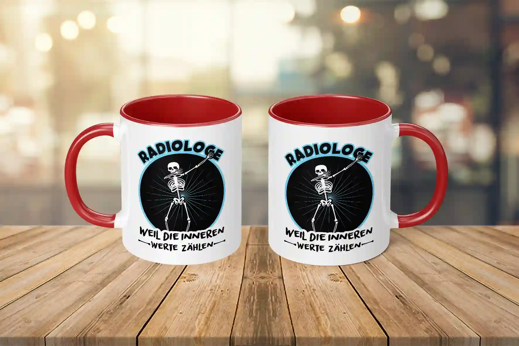 Tasse - Radiologe weil die inneren Werte zählen