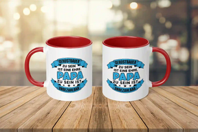 Tasse - Gerüstbauer zu sein ist eine Ehre. Papa zu sein ist Unbezahlbar.