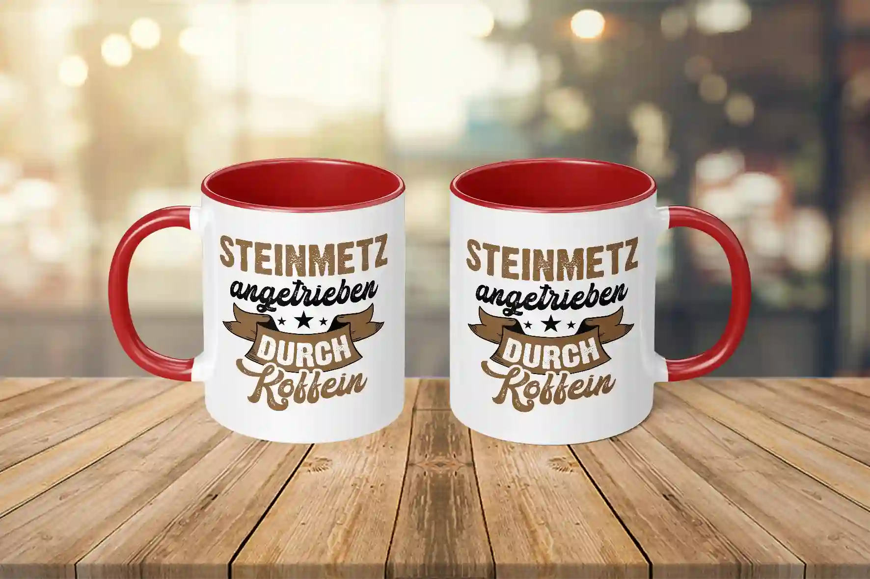Tasse - Steinmetz angetrieben durch Koffein