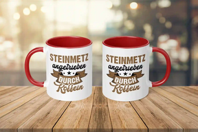Tasse - Steinmetz angetrieben durch Koffein