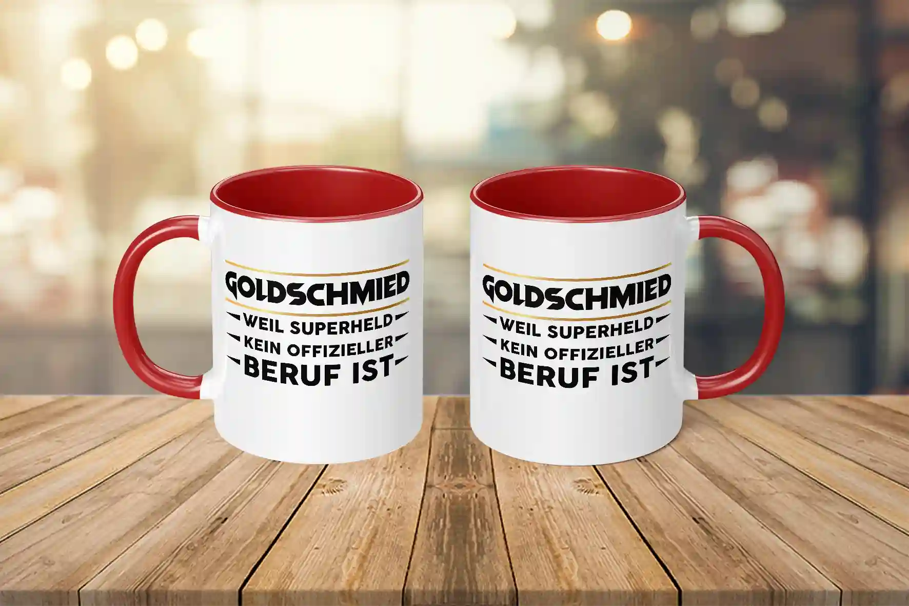 Tasse - Goldschmied weil Superheld kein offizieller Beruf ist
