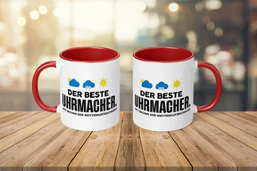 Tasse - Der beste Uhrmacher. Seit Beginn der Wetterauszeichnung