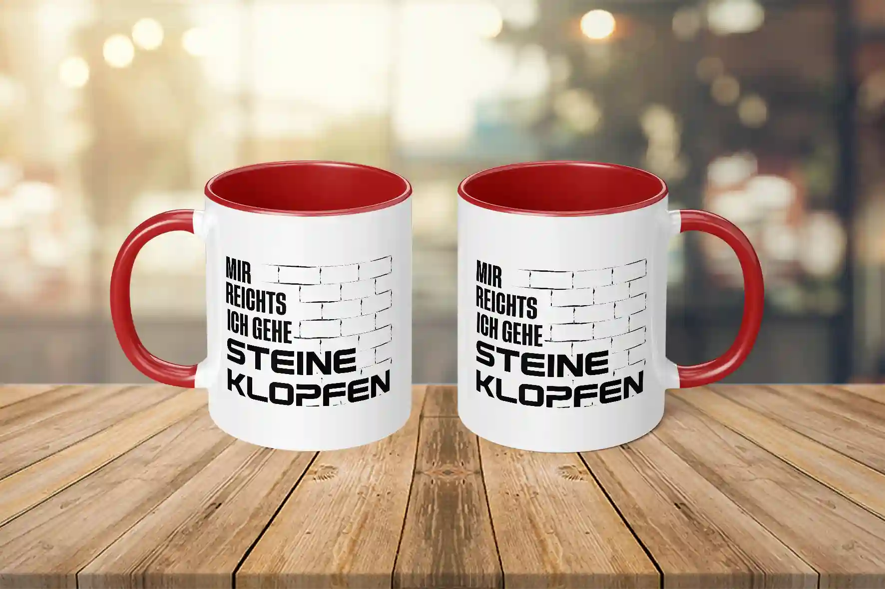 Tasse - Mir reichts ich gehe steine klopfen