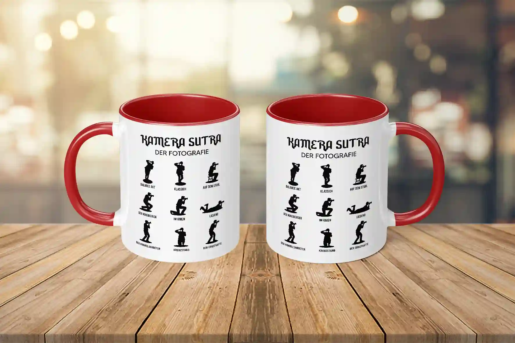 Tasse - Kamera Sutra der Fotografie