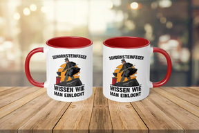 Tasse - Schornsteinfeger wissen wie man einlocht