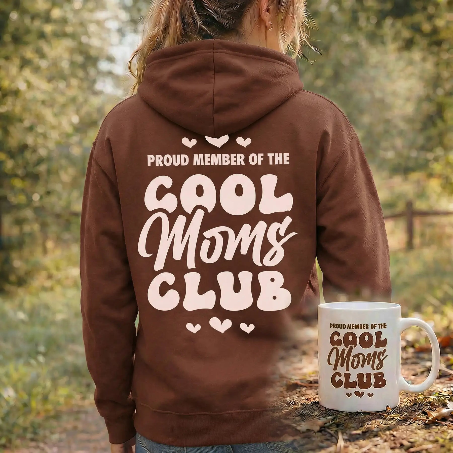 Pullover "Cool Moms Club" + Tasse Bundle