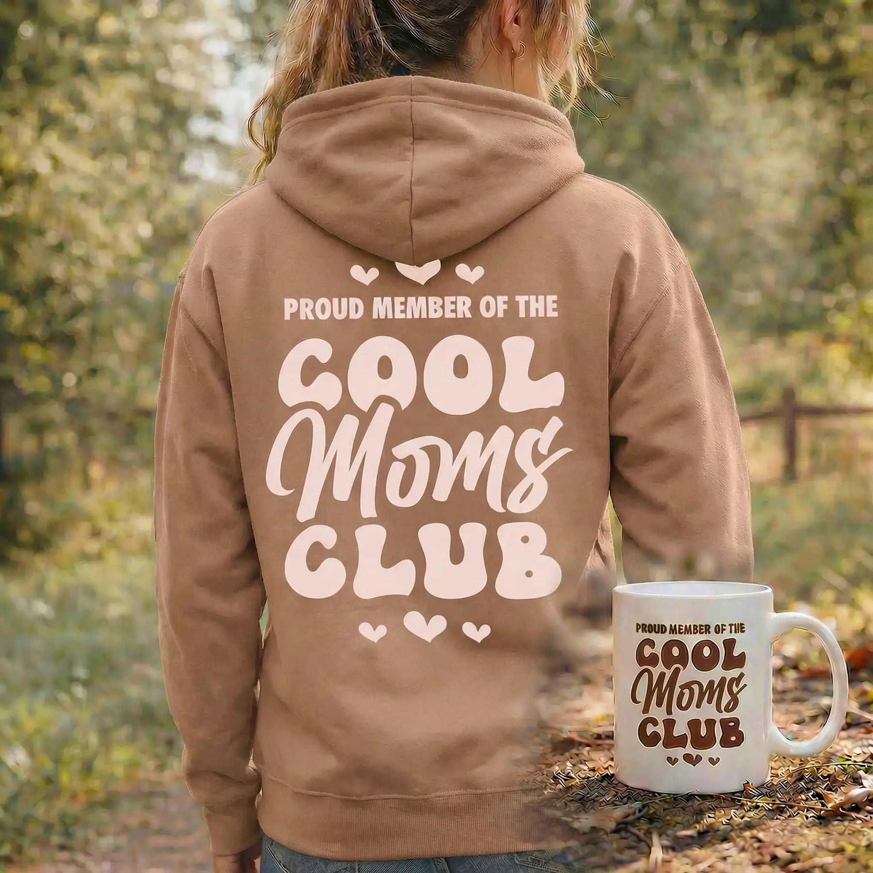 Pullover "Cool Moms Club" + Tasse Bundle