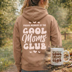 Pullover "Cool Moms Club" + Tasse Bundle