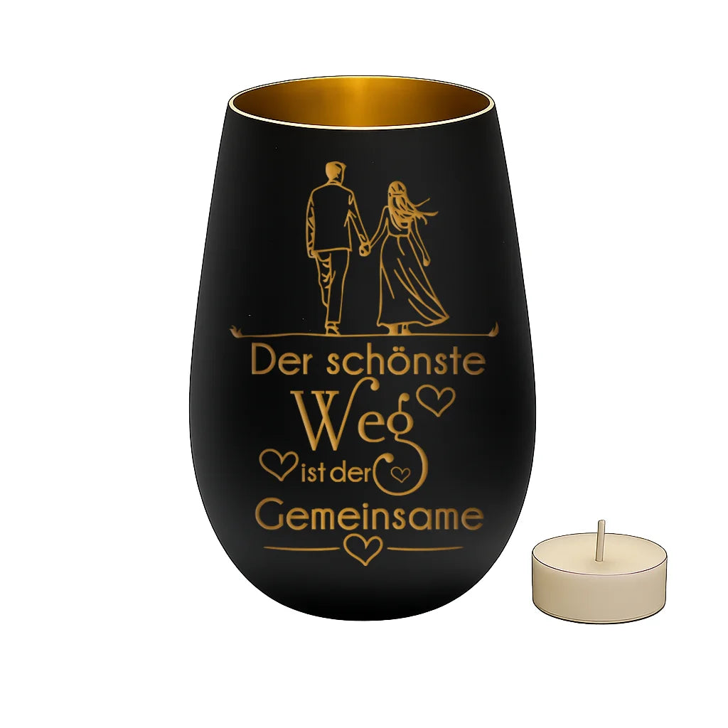 Windlicht - Der schönste Weg ist der Gemeinsame