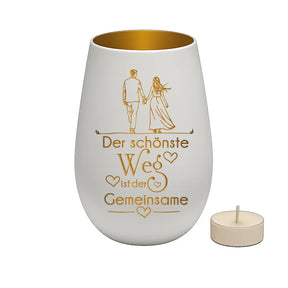 Windlicht - Der schönste Weg ist der Gemeinsame