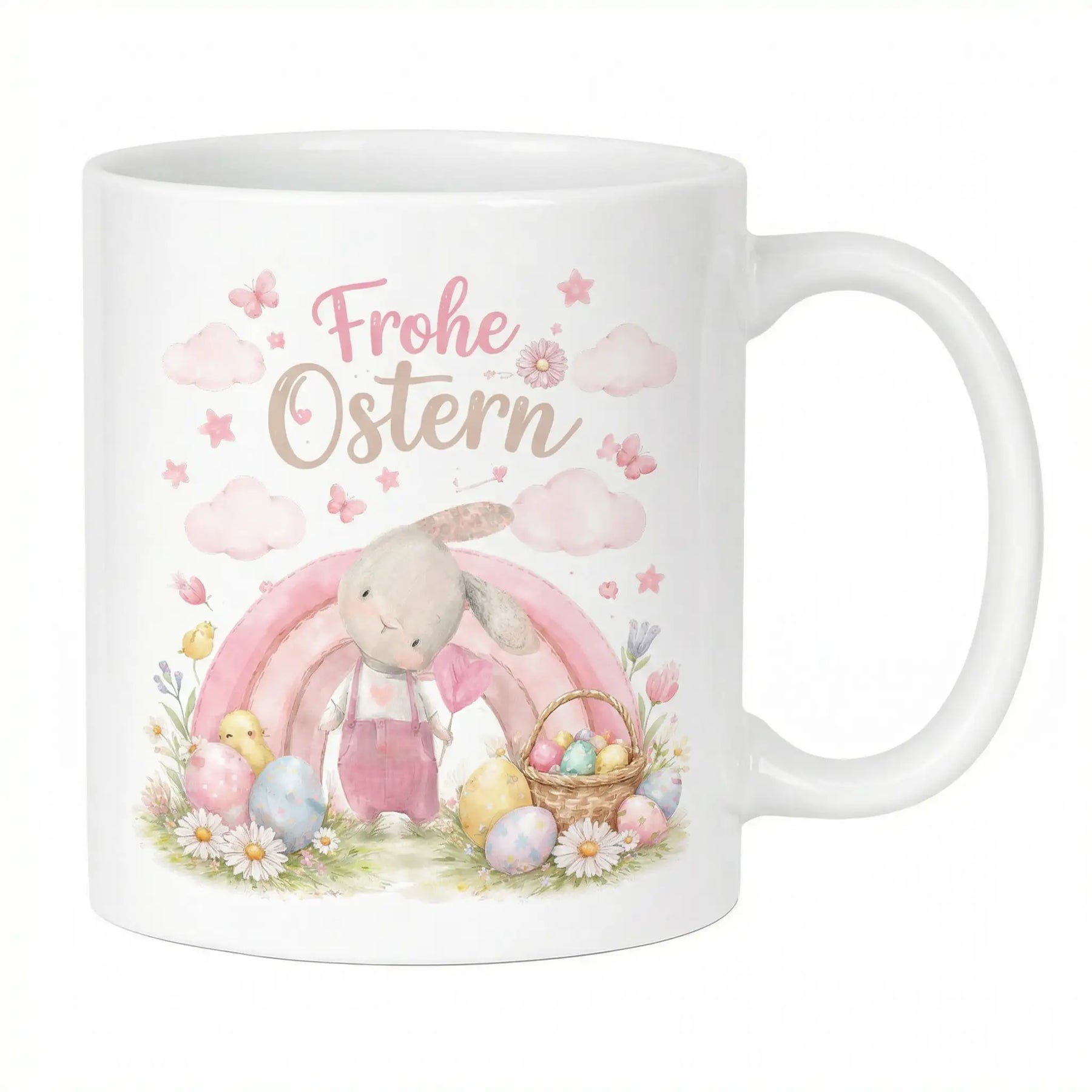 Tasse - Frohe Ostern mit Hase Rosa