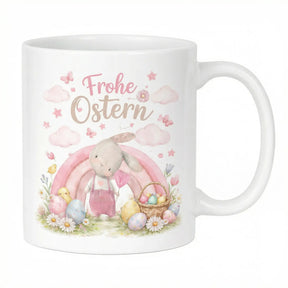 Tasse - Frohe Ostern mit Hase Rosa