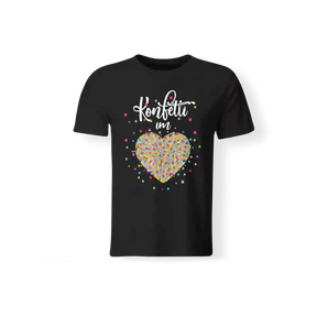 T-Shirt - Konfetti im Herz