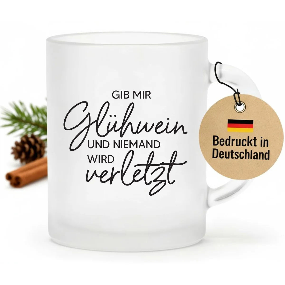 Glühweintasse - Glühwein ist wie ein Tee nur lustiger!