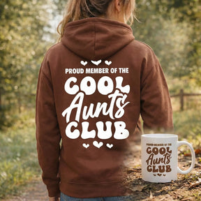 Pullover "Cool Aunts Club" + Tasse Bundle