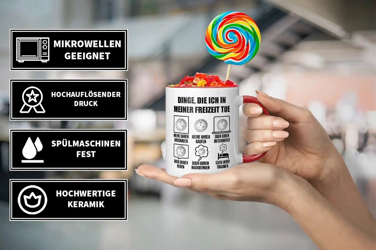 Tasse - Dinge, die ich in meiner Freizeit tue